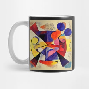 Illustrations inspired by Wassily Kandinsky Mug